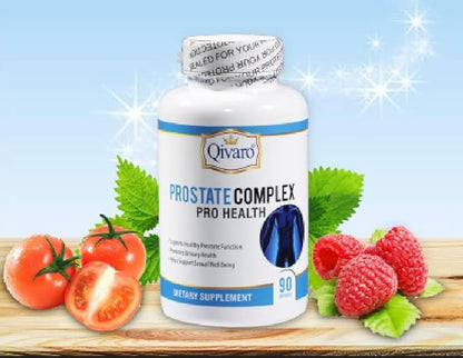Prostate Complex for Men - Prostate Health Supplement with Saw Palmetto, Stinging Nettle, Selenium, Pygeum & Zinc - Prostate Herbal Complex - Non-GMO - Gluten Free - 90 Capsules