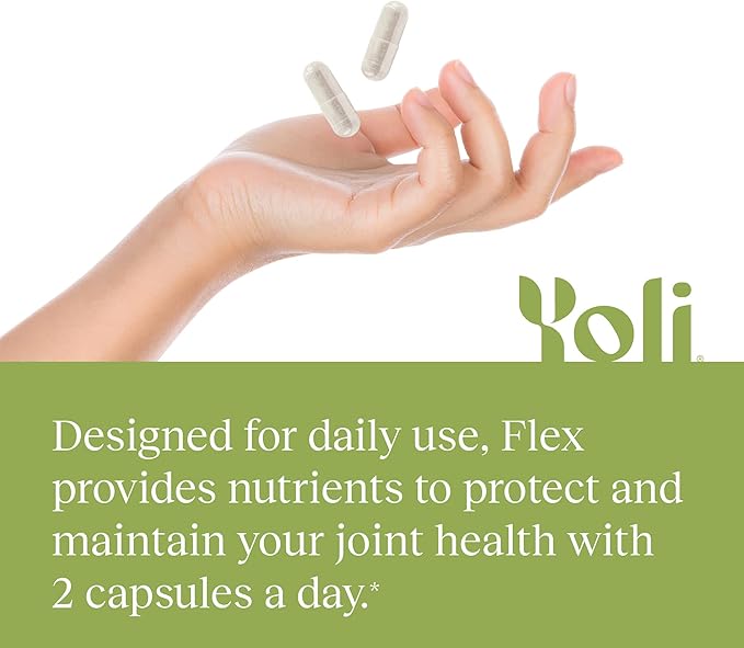 Yoli® Flex - Joint Support Supplement - Glucosamine, Chondroitin and Vitamin K2 Joint Function Supplements