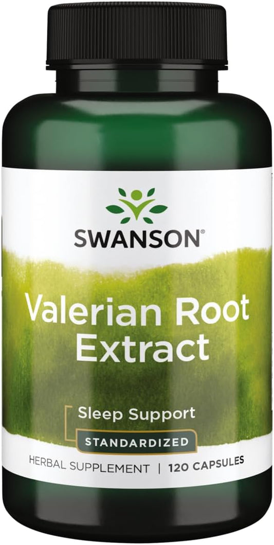 Swanson Valerian Root (Standardized) 200 Milligrams 120 Capsules