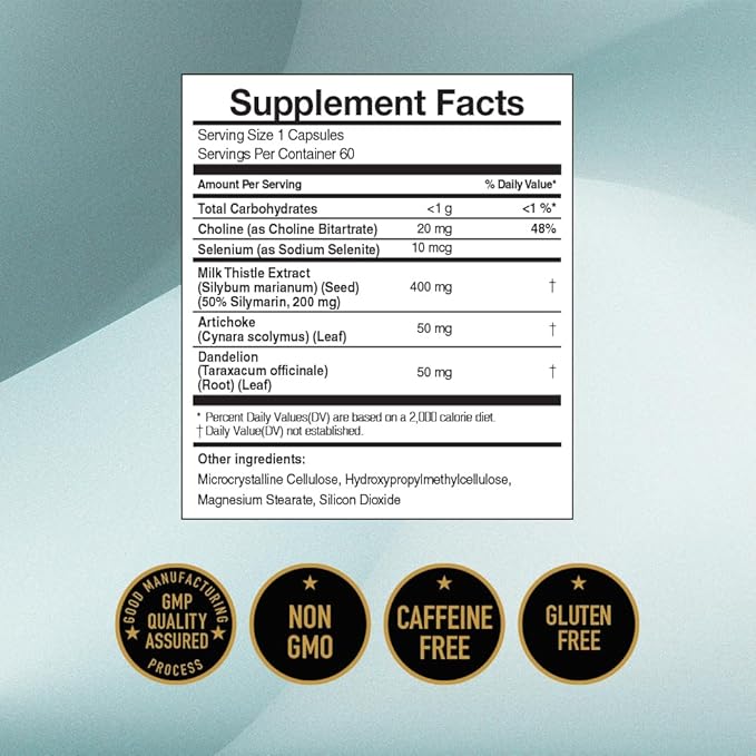 JungKwanJang Milk Thistle with Artichoke & Dandelion - 60 Capsule