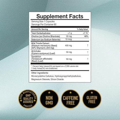 JungKwanJang Milk Thistle with Artichoke & Dandelion - 60 Capsule