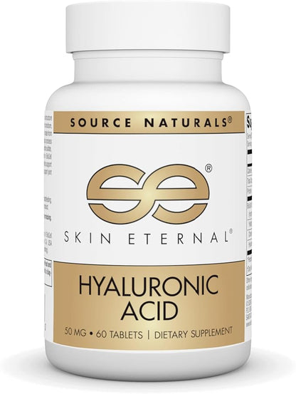 Source Naturals Skin Eternal Hyaluronic Acid, 50mg - 60 Tablets