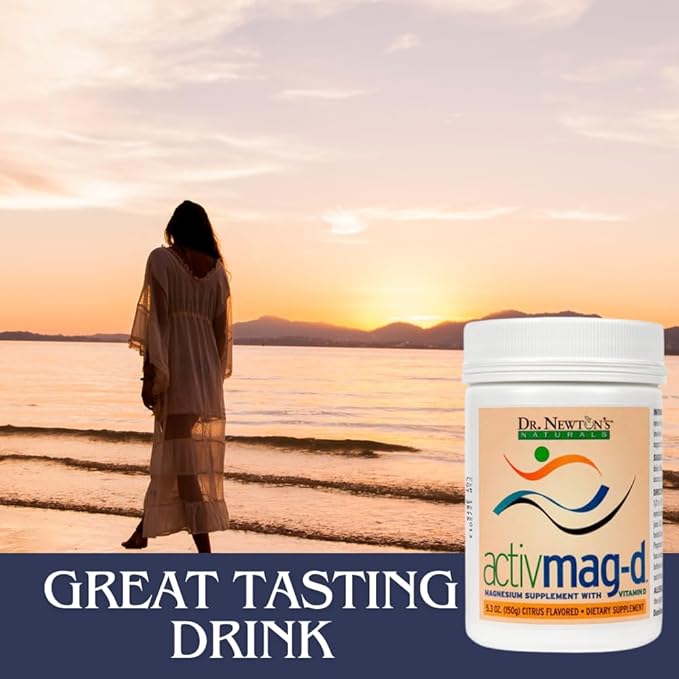 Dr. Newton’s Naturals Activmag-D Magnesium Drink Powder with Vitamin D 5 Ounce