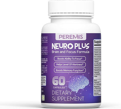 Nootropic Brain Supplement for Men & Women | Memory, Mental Clarity & Cognitive Improvement