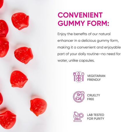 Bottom 90 and Raspberry Cum Gummies Bundle - Enhance Your Experience with Natural Supplements - 2 Months Supply