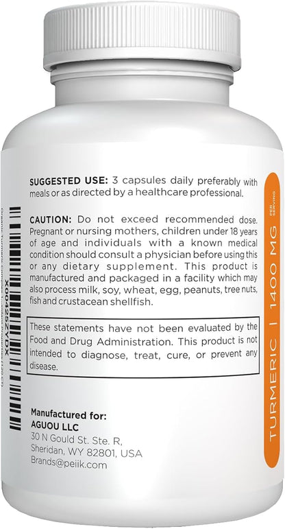 Turmeric Curcumin with Black Pepper & Ashwagandha - High Absorption Ultra Potent Turmeric Supplement with 95% Curcuminoids, BioPerine & Ashwagandha - Turmeric Capsules for Joint Support 90 Capsules