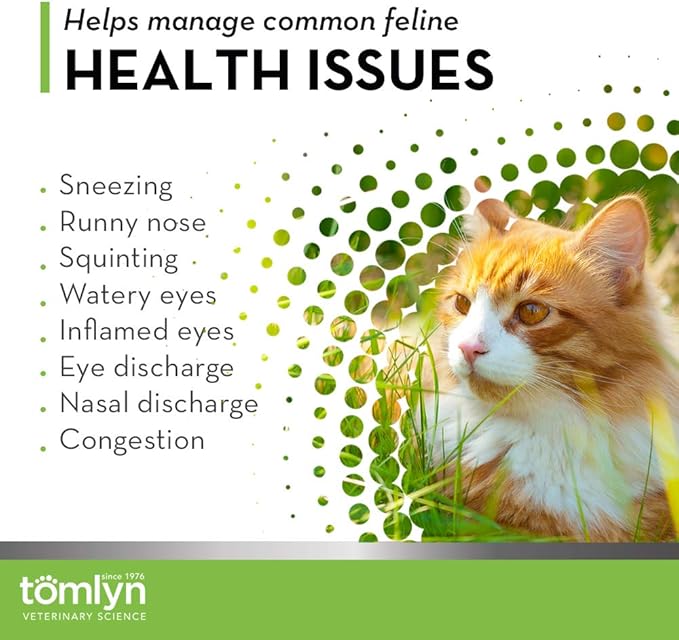 Tomlyn Immune Support Daily L-Lysine Supplement: Maple-Flavored Lysine Gel for Cats and Kittens, 5oz