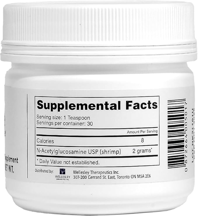 Wellesley Therapeutics Inc, Mobility & Comfort, Long Term Joint Maintenance, Non-GMO, Gluten-Free, Dairy-Free, 60g, 30 Servings