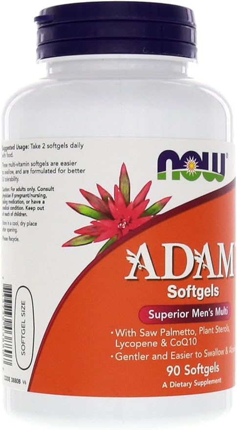 Adamâ„¢ Men's Multiple Vitamin 90 Softgels (Pack of 2)