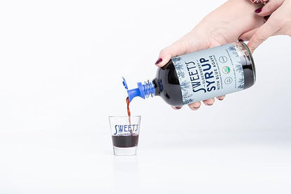 Elderberry Syrup with Blue Agave | Immune Support | USDA Organic Certified | Non-GMO | Vegan | Gluten-Free (16 oz)