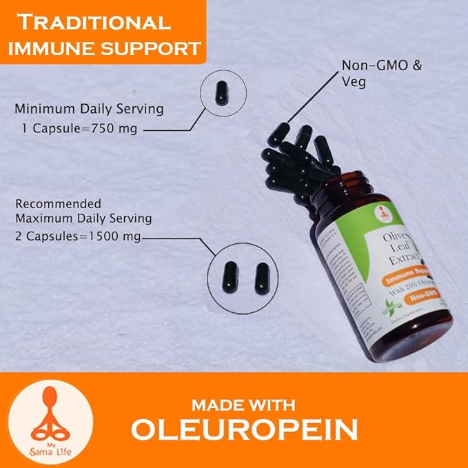 Olive Leaf Extract (Non-GMO)