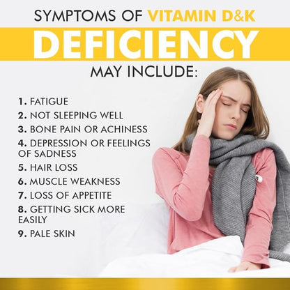 Vitamin D3 10000 IU + K2 200mcg Soft-Gels | 2-in-1 D3+K2| Infused with Virgin Coconut Oil, Supplement for Immune, Heart, Joint, Teeth & Bone Health - 60 Easy-to-Swallow Capsules