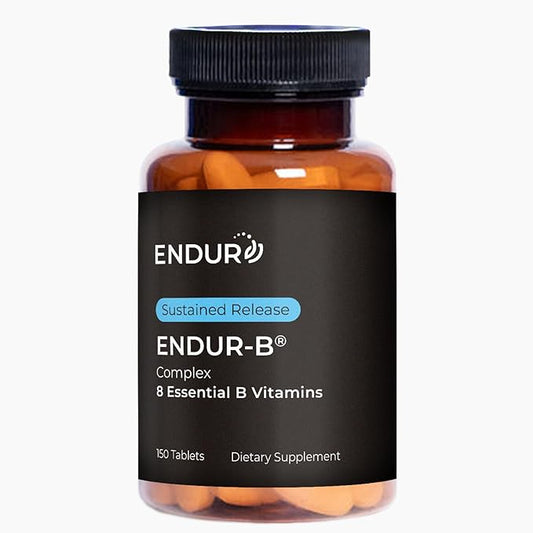 Endur-B Complex - Sustained Release - Vitamin B Supplement with B1, B2, B3, B6, B12, Folic Acid, Biotin - 150 Tablets Company