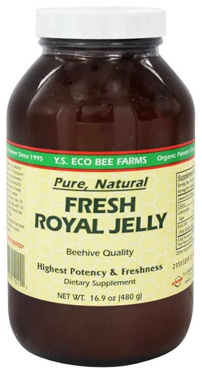 YS BEE FARMS Ginseng Honey, 16 FZ