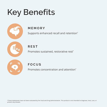 BRAINMD Dr Amen Magnesium Chewables, Citrus - 60 Chewable Tablets - Essential Mineral for Optimal Cell Function - Supports Memory & Focus - Gluten Free - 60 Servings