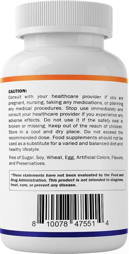 Vitamatic Citrinin-Free Red Yeast Rice 1200 mg. Capsules with CoQ10 100mg, Flush Free Niacin 100mg, & Garlic Powder 20mg - 120 Veg Capsules