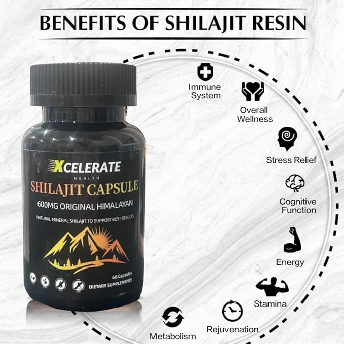 Xcelerate Shilajit Extra Strength