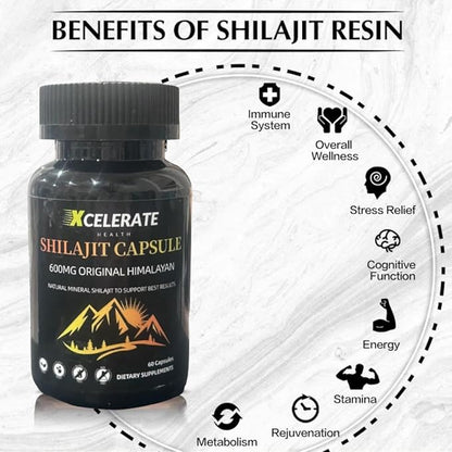 Xcelerate Shilajit Extra Strength