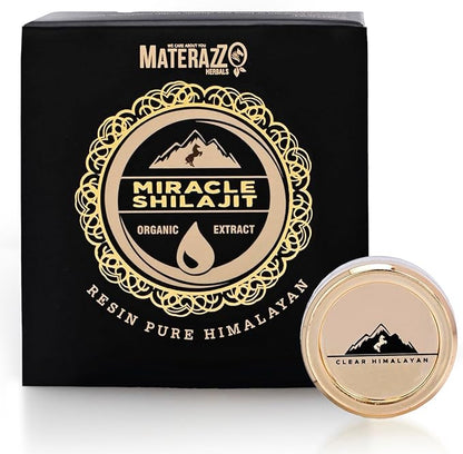 Pure Himalayan Shilajit Resin - Organic Gold Grade Supplement with 85+ Trace Minerals, Fulvic Acid - Supports Vitality & Overall Wellness - 15g (1 Pack) - Ideal for Men & Women