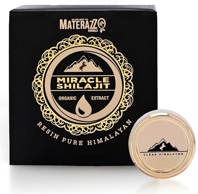 Pure Himalayan Shilajit Resin - Organic Gold Grade Supplement with 85+ Trace Minerals, Fulvic Acid - Supports Vitality & Overall Wellness - 18g (1 Pack) - Ideal for Men & Women