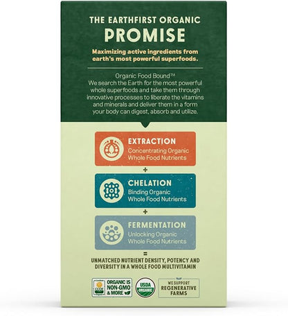 Prenatal Once Daily Multivitamin for Women for Conception, Pregnancy, Postpartum & Breastfeeding, Folate, Iron & Organic Whole Food Blend, 30 Count