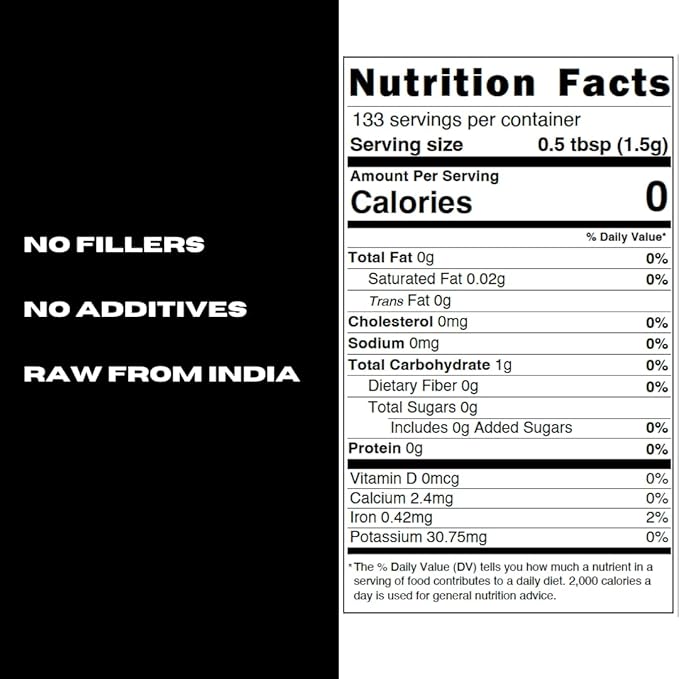 Organic Turmeric Powder | 7.05 oz | USDA Organic & Non-GMO | Turmeric Curcumin Supplement from India | Lab Tested for Purity | Rich in Antioxidants