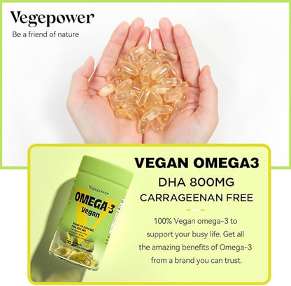 Vegan Omega-3 DHA Supplements - Premium Fish Oil Alternative from Algae Oil | 90 Carrageenan Free Softgels | Plant Based Algal DHA Essential Fatty Acids, Non-GMO (Algae, 90 Count (Pack of 1))