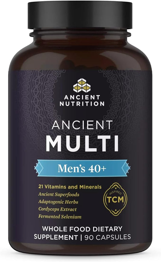 Ancient Nutrition, Multivitamin Mens 40 Plus 3 Day, 90 Count