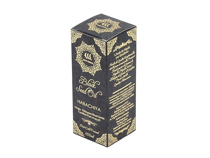 Wadi Shibam Ethiopian Black Seed Oil 99.9% Purity, Cold Pressed, 100ml
