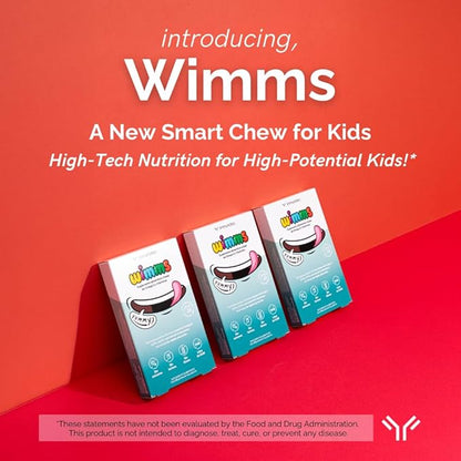 Immunotec Wimms Smart Chews: Brain-Boosting Omega-3 & Multivitamins for Kids