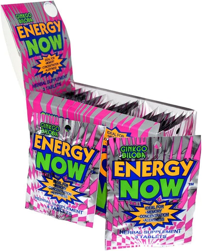 Energy Now Ginkgo Biloba 24pk Box