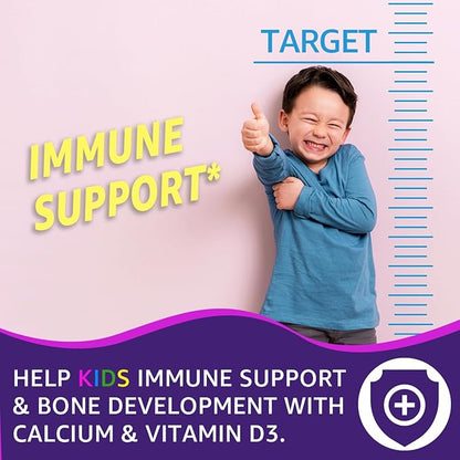 Kids Sleep Gummies - Magnesium Glycinate Gummies, Melatonin Free Sleep Aid | Magnesium, Calcium, D3, B6, L Theanine | Kid Melatonin Alternative for Restful Sleep (Pack of 2)