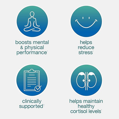 Youtheory Ashwagandha Liquid - Uses KSM-66 - Ashwagandha Supplement to Support Stress Relief* - Vegan - Dairy, Soy & Gluten Free - 12 Single-Serving Packets