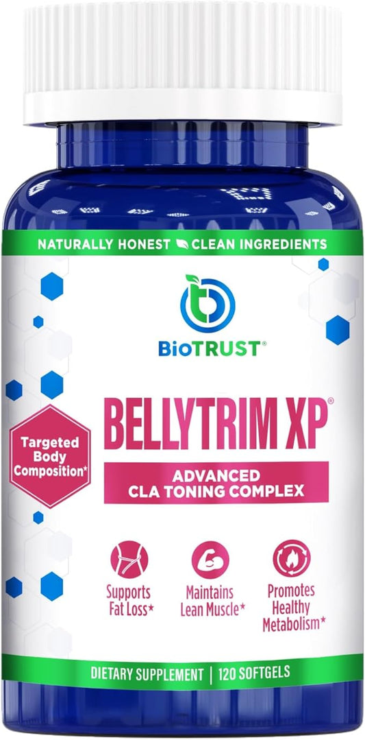 BioTrust BellyTrim XP Advanced CLA Toning Supplement, Conjugated Linoleic Acid (60 Servings)