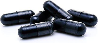 Antler Farms - 100% Pure Coconut Activated Charcoal, 180 Capsules 260mg - Wild Harvested, Virgin Coconut Shell, USP Food Grade, Steam Activated, Ultra Fine