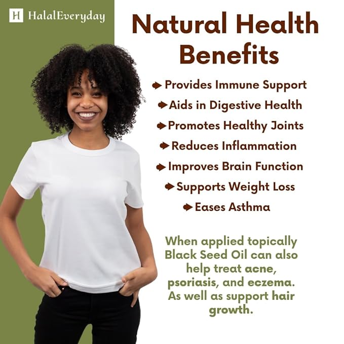 Organic Black Seed Oil - USDA Certified Cold Pressed Glass Bottle Over 1.5% Thymoquinone 3X Strength Turkish Black Cumin Nigella Sativa Non-GMO 100% Pure Blackseed Oil (4oz Glass Bottle)