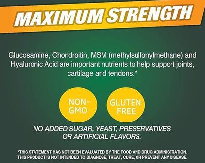 21st Century Glucosamine and Chondroitin Plus Tablets, 120 Count