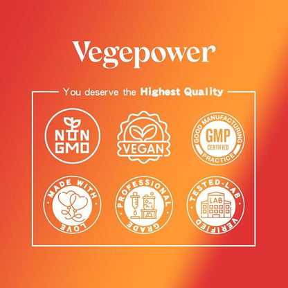 Vegan Vitamin D3 & B12 Gummies, Methyl B12 Supplement for Adults & Kids, Enhanced with Vitamin D 3 for Natural Energy, Immune, Metabolism & Focus, Orange, 90 Gummies