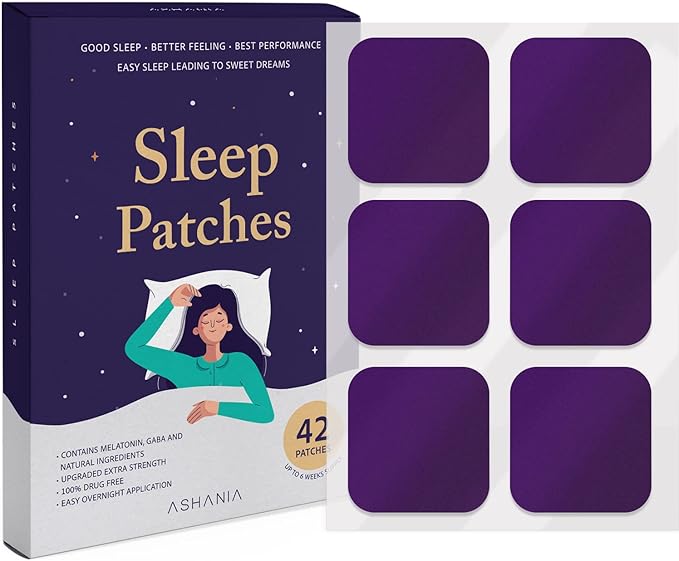 Sleep Patches, Sleep Patches for Adults, Upgraded Sleep Patches Set, Easy to Apply and Comfortable, Premium Ingredients, for Men and Women (42 Count (Pack of 1))