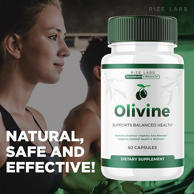 (Official Olivine Weight Loss Supplement, Superfood Capsules for Total Body Wellness and a Healthy Lifestyle, Pills for Leaner Physique, Oli Vine Reviews, Advanced (60 Capsules)