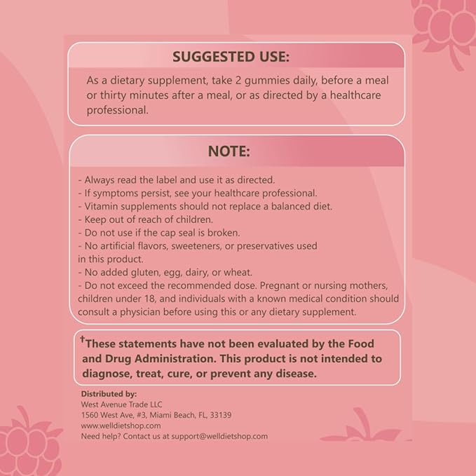 Magnesium Glycinate Gummies – High Absorption Magnesium for Adults – Vegan & Gluten-Free – 60 Count – with Essential Nutrients & Botanicals