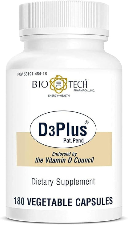 Bio-Tech Pharmacal D3 Plus (180 Count)