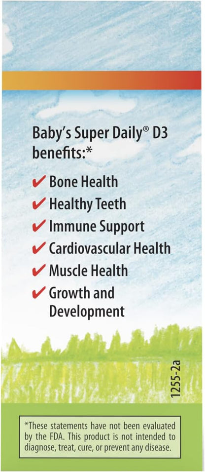 Carlson Laboratories Super Daily D3 for Baby, 0.086 Fl oz