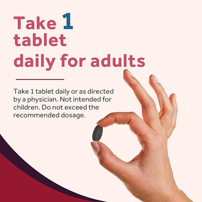 Doctor's Recipes Iron Supplement 65 mg with Vitamin C - Maximized Absorption & Stomach Friendly Iron Pills for Red Blood Cells Formation, Heart, Brain & Immunity Health - Vegan Non-GMO 30 Iron Tablets