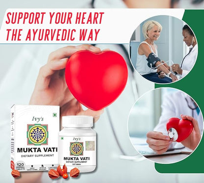 Ivy's Mukta Vati Herbal Tablets - Ayurvedic Formula