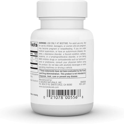 Source Naturals Sleep Science Melatonin, Helps Promote Sleep*, 5 mg - 60 Tablets