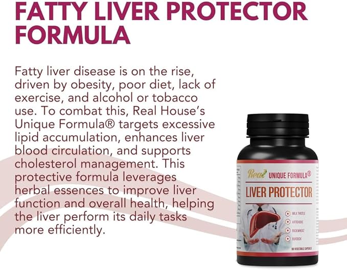 Unique Formula® Liver Support Supplement, Herbal Liver Detox with Milk Thistle, Artichoke Leaf, Buckwheat Sprouted, Methionine, Curcumin, Betaine, Plant-Based (90 Capsules)