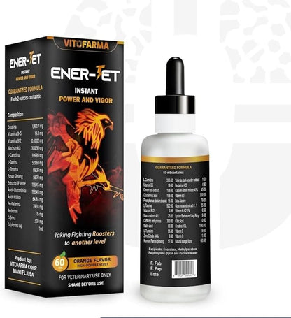 Ener-Jet Energy Booster for Rooster Natural Multivitamin - Liquid 60 ml