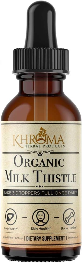 Organic Milk Thistle - 2 oz Liquid - 30 Servings