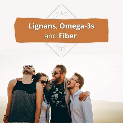 Garden of Life 100% Organic Ground Flax Seed, Cold Milled Premium Golden Flaxseed Meal for Women and Men, 2g Omega 3, Lignans, 3g Fiber, 3g Protein, One Ingredient, Preservative Free, 28 Servings (Pack of 3)